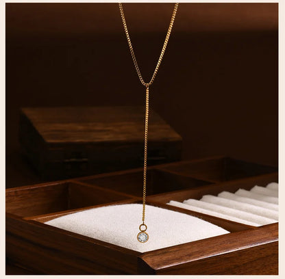 Long Lariat Necklace