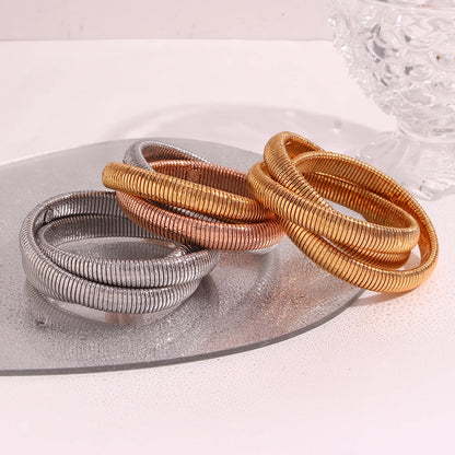 Minimalist Cuff Bangle Set