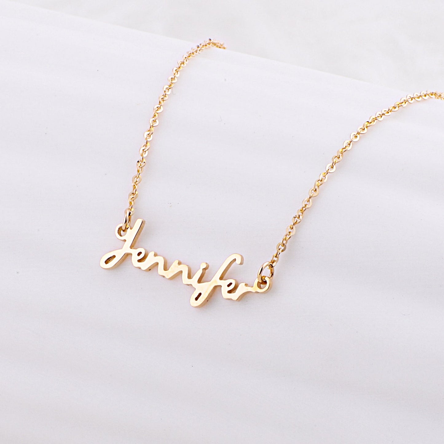 Daisy Personalized Name Necklace