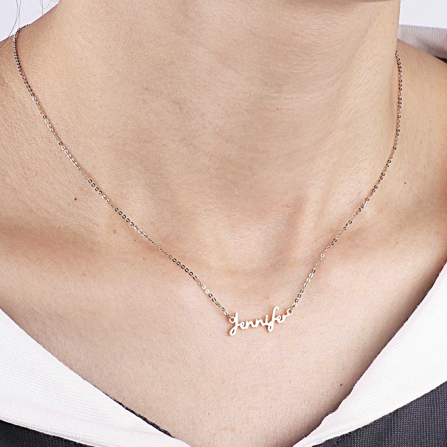 Daisy Personalized Name Necklace