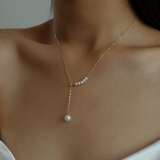 Water Pearl Multi-Layered Necklace