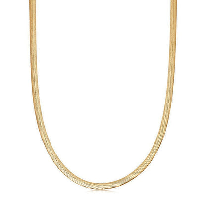Herringbone Snake Chain Necklace