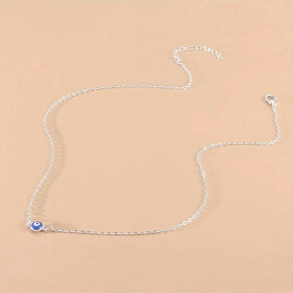 Protective Blue Evil Eye Vintage Protection Necklace