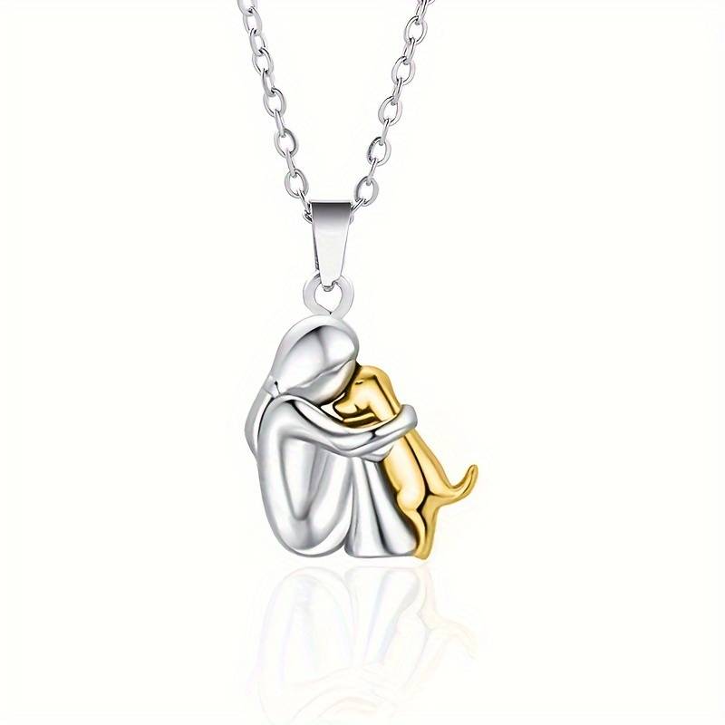 I Love My Dog Pendant Necklace