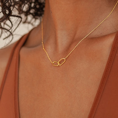 Lasting Connection Interwoven Necklace
