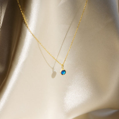 Birthstone Gemstone Necklace