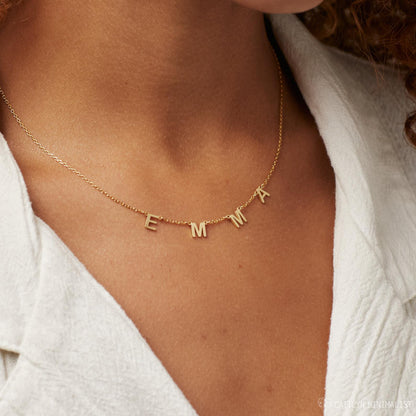 Personalized Letter Name Necklace