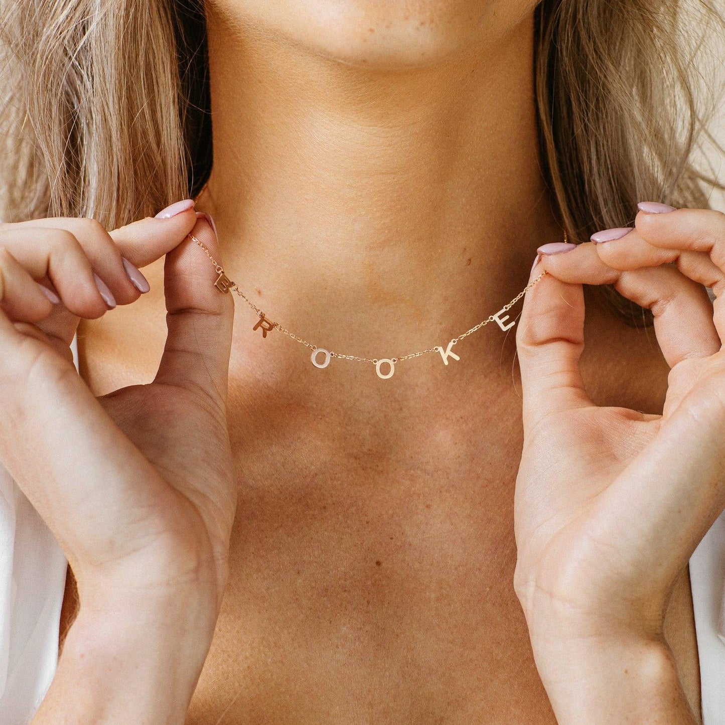 Personalized Letter Name Necklace