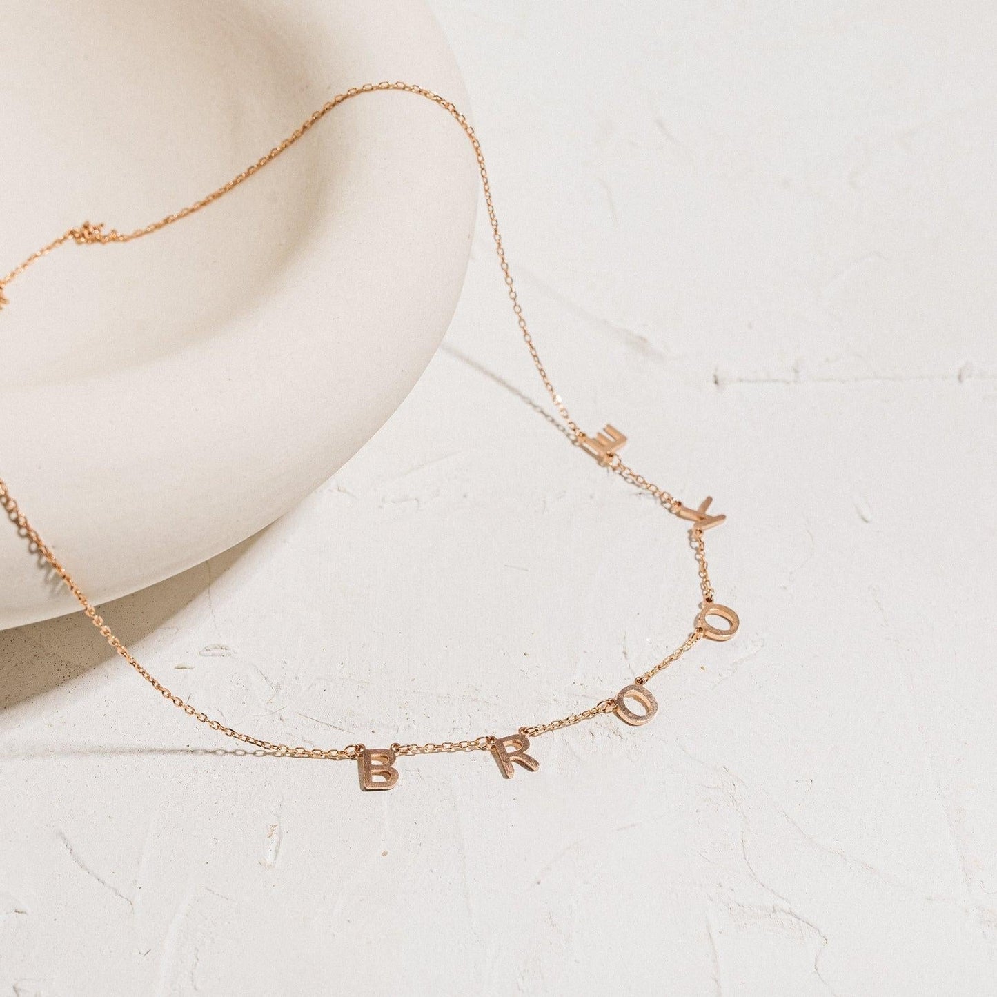 Personalized Letter Name Necklace
