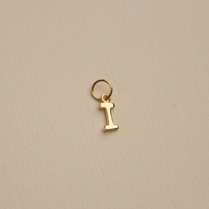 Sabrina Gold Custom Letter Pendant Necklace