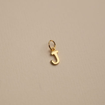 Sabrina Gold Custom Letter Pendant Necklace