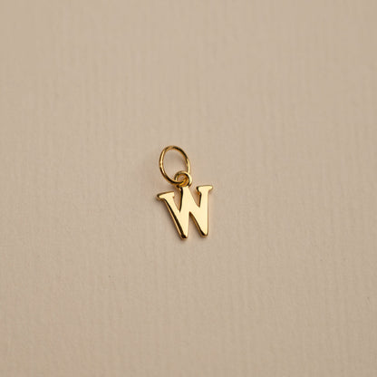 Sabrina Gold Custom Letter Pendant Necklace