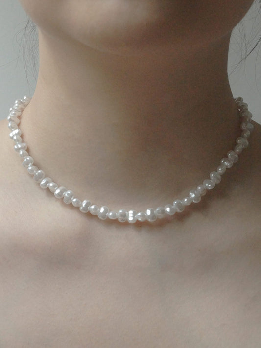 Stella Glamorous Pearl Cluster Necklace