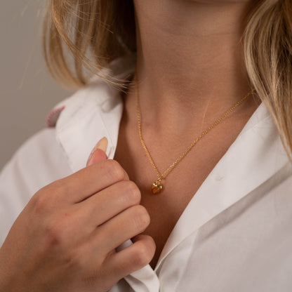 Gold Heart Necklace