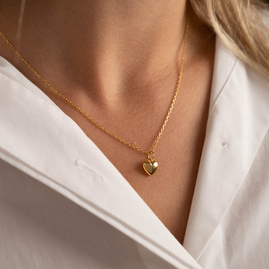 Gold Heart Necklace