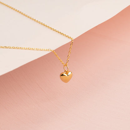 Gold Heart Necklace